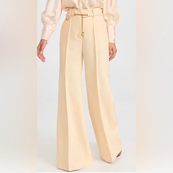 Zimmerman Kaleidoscope Wide Leg Pant NWT size 1. Ivory color - Picture 1 of 5